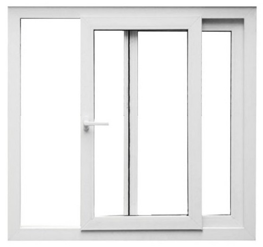 Ventana de aluminio corredera Barcelona de Ventanas Construmap.