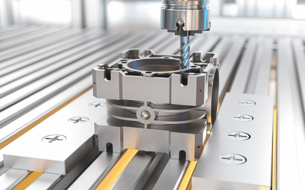 Detalle de carpintería metálica en cerramiento exterior de vivienda