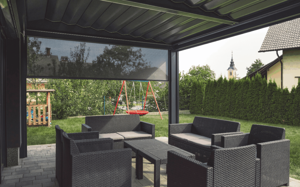 diseño de pérgolas bioclimáticas a medida en vivienda